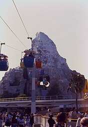 The Matterhorn and the Skyway in 1979