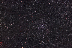 Messier 35, with 6 Gem visible right at the bottom edge of the image