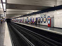 Line 1 platforms prior to automation