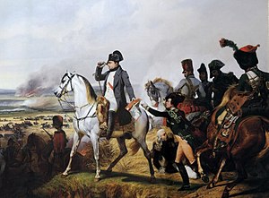 Наполеон под Ваграмом, художник Орас Верне, 1836 год