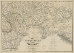 A historical German map of Novorossiya 1855 Neurussland 1855.png