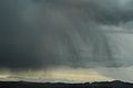 cloud, cold front – virga presso fronte firgide – Nimbostratus virga (Wolke), Durchgang einer Kaltfront