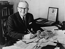 Portrait de Norman Vincent Peale