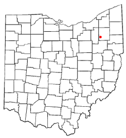 موقعیت بخش بریمفیلد، شهرستان پورتاژ، اوهایو در نقشه