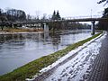 Ponte pedonale presso Anykščiai