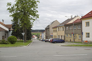 Silnice II/351 v Přibyslavi