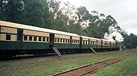 Wagen AYB 458 und 459 bei der Pemberton Tramway, 2004