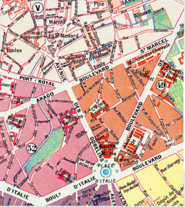 Nord 13e et 5e en 1900.