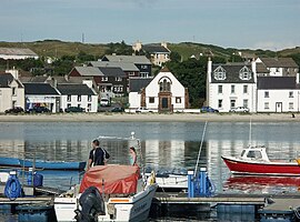 Blick über Port Ellen