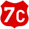 Jalan Nasional 7C shield}}