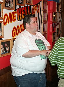 L'actor estausunidense Ralphie May, en una imachen de 2009