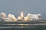 NASA launches Space Shuttle Atlantis