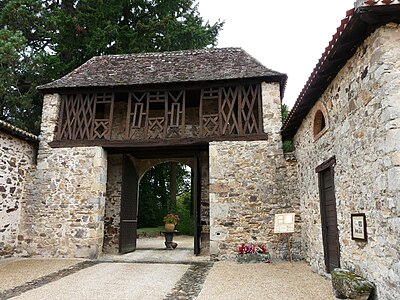 Eingang zum Château de Vieillecour