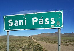 Sanipass-Schild