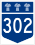 Highway 302 shield