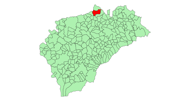 Sacramenia - Localizazion