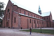 Klosterkirche des Klosters Sorø, Dänemark, turmlose Backsteinbasilika