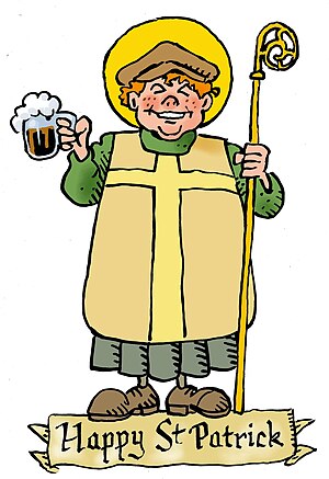 Authentic portrait of St Patrick