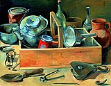 Still Life, 1971, Oil on canvas