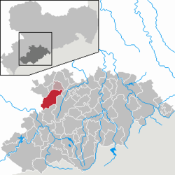 Kart over Stollberg