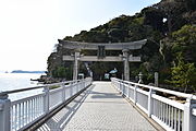 八百富神社大鳥居