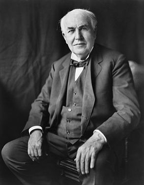 Amerikalı mucit Thomas Alva Edison.(Üreten:Bilinmiyor)