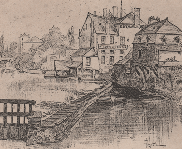 Tintorería Hénault-Morel de Sarthe en 1862