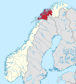 Troms fylke i Norge