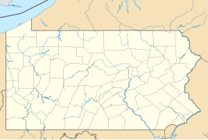 Map showing the location of Worlds End State Park