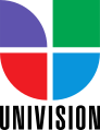 Chermayeff & Geismar logo design for Univision (January 1, 1990 – December 31, 2012)