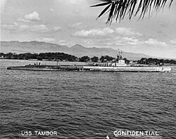 Luokan nimikkoalus USS Tambor (SS-198)