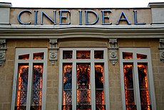 Façade du Cine Ideal de Madrid (Atelier de Madrid).