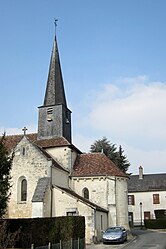 The church of Our Lady, in Villegouin