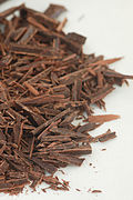 Chocolate shavings