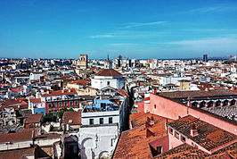 Badajoz visto desde la torre espantaperros.