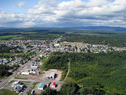 Aerial view of Saint-Honoré