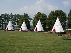 The Wigwam Village Motel is one of Cave City's unique attractions