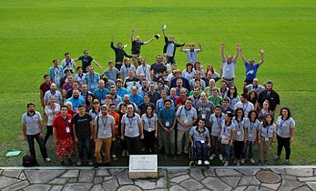 There is always a good atmosphere on CEE Meetings - picture taken this year in Dilijan, Armenia