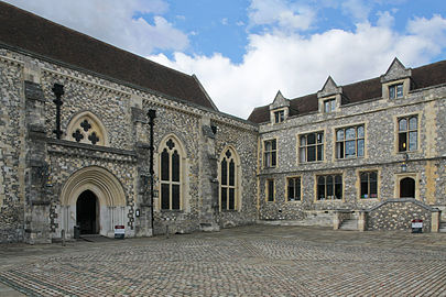 The Great Hall of Winchester Castle, Hampshire, England