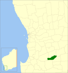 Contea di Woodanilling – Mappa