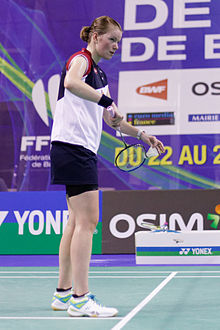 Yonex IFB 2013 - Eightfinal - Johanna Goliszewski - Birgit Michels — Christinna Pedersen - Kamilla Rytter Juhl 01.jpg