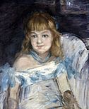 Little Girl in an Armchair, Édouard Manet, 1878