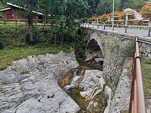 Üpega (Briga Auta), Punte in sciu turente Negrun