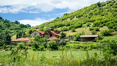 Едно од маалата на селото