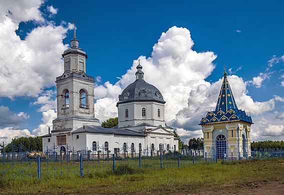 384. Церковь Казанской Богородицы, Горохово, Юрьянский район Автор — Ele-chudinovsk