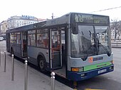 A BKV Ikarus 412 típusú autóbusza a 16-os busz vonalán