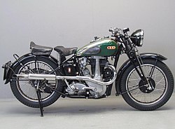 BSA M22 Sports uit 1938