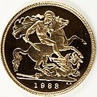 Reverse of a 1983 half sovereign
