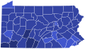 Results for the 2024 Pennsylvania Republican presidential primary by county.