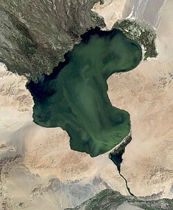 Achit-Nuur Lake, Mongolia, Landsat-7, 2007-08-13.jpg